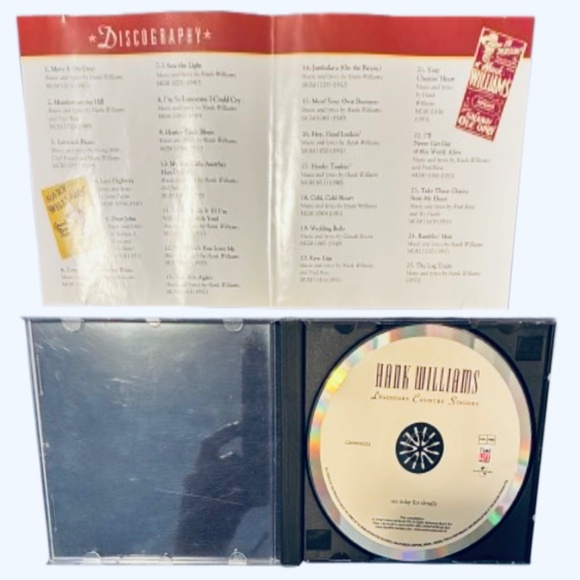 2002 Netherlands CD HANK WILLIAMS - Picture 3 of 8